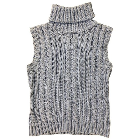 🍓VINTAGE STYLE PASTEL BLUE SWEATER VEST🍓 - Picture 1 of 4